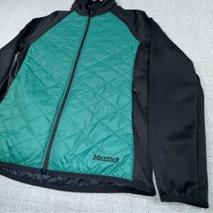 Marmot Variant Hybrid Jacket Green Black Women's Medium M